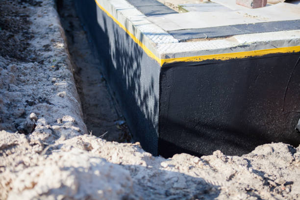 Residential Foundation Crack Repair installation at a New Milford, NJ home by SJ Waterproofing Pros