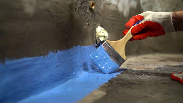 Commercial Foundation Crack Repair project at a New Milford, NJ business property by SJ Waterproofing Pros